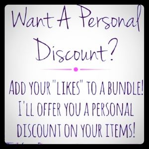 Bundle for special discounts!!